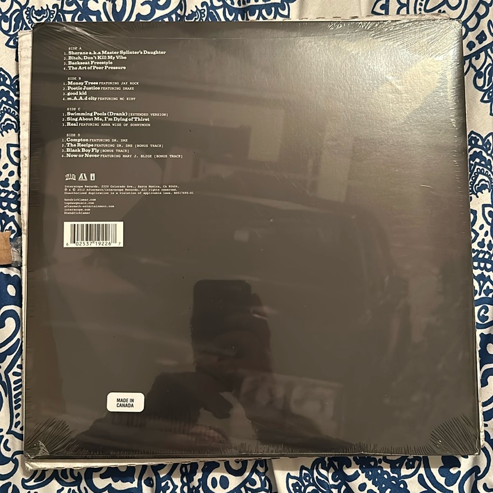 good. Kid. Maad. City A Short Film by Kendrick Lamar new in package vinyl.